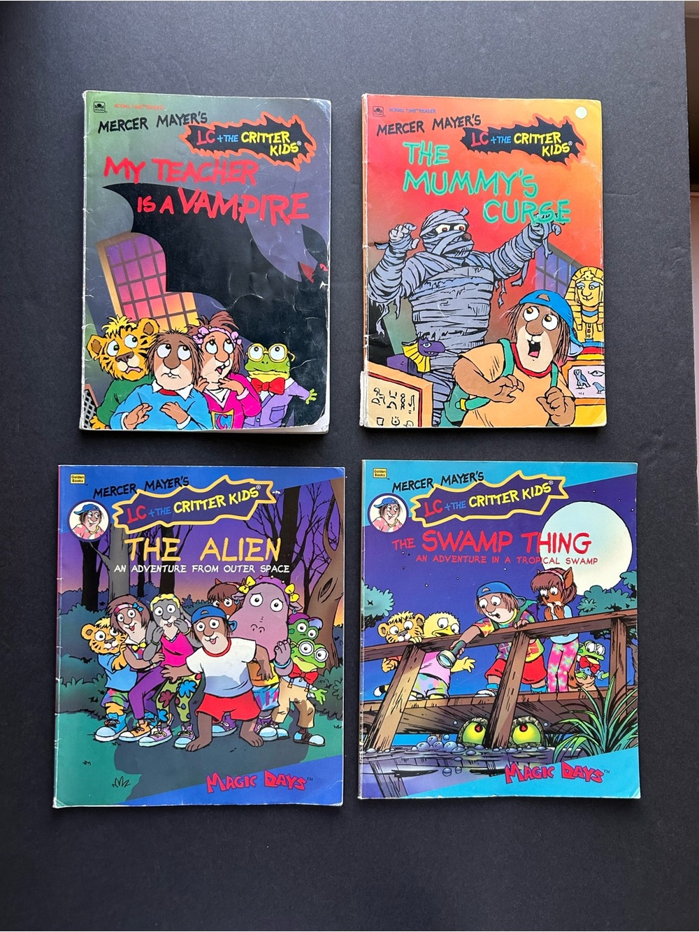 Vintage Halloween Mercer Mayer Critter Kids Books